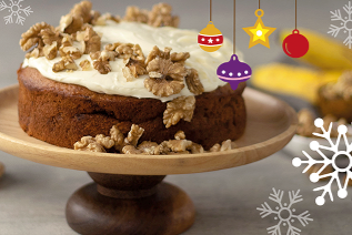 Christmas Banana Cake 