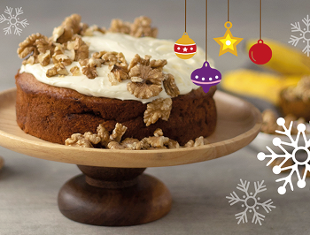 Christmas Banana Cake 