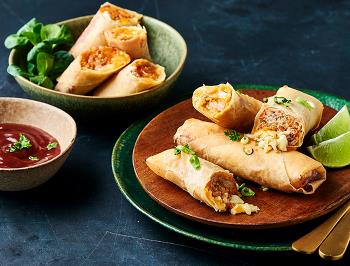 Cheesy Lumpiang Shanghai