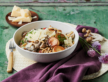 Mushroom Cili Padi Pasta