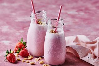 PBJ Strawberry Smoothie