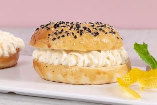 Yuzu Cream Cheese Bagel