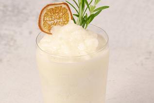 Creamy Yuzu and Mint Slush