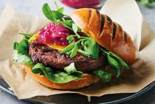 Plant-based Cheeseburger