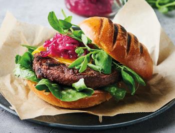 Plant-based Cheeseburger