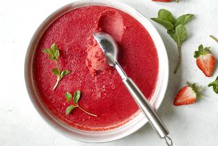 Frozen Strawberry Yogurt 