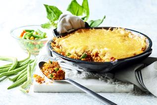 Leftover Rice Cheese Bake 