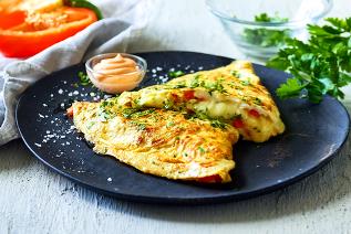 Easy Cheese Omelette 