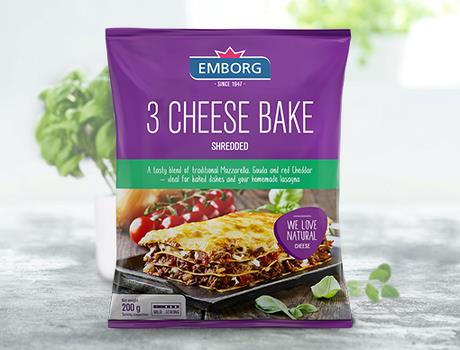 Delicious 3 Cheese Bake 