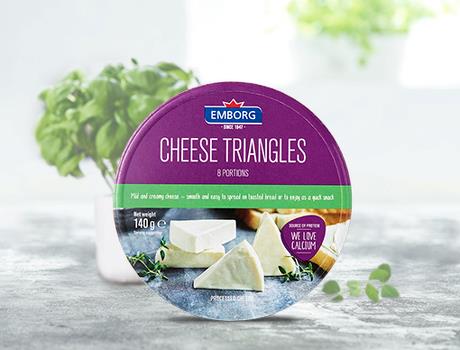 Soft Cheese Triangles 