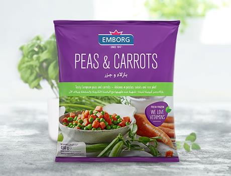 Juicy Peas And Carrots 