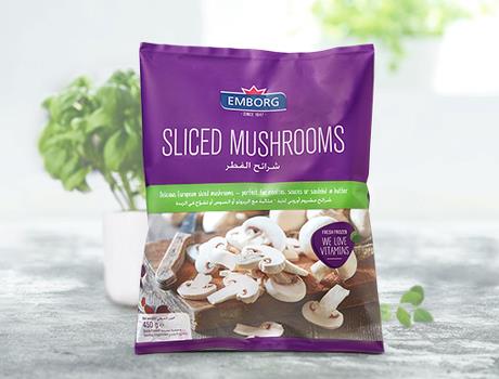 Soft Sliced Mushrooms