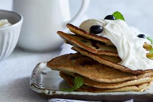 American Blueberry Pancakes