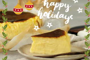 Basque Christmas Cheesecake