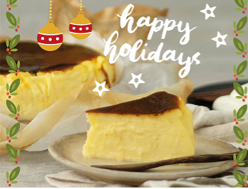 Basque Christmas Cheesecake