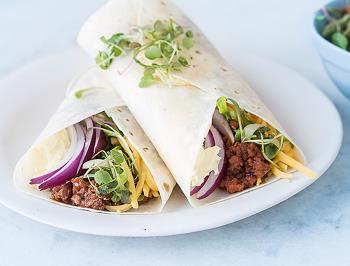 Tortillas with Cheddar