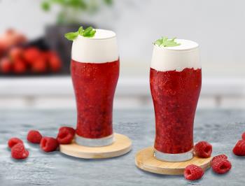 Raspberry Cheese Milk Tea
