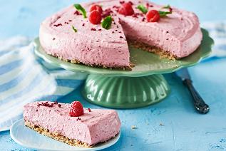 Delicious Raspberry Cheesecake