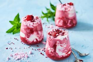 5-Minute Raspberry Parfait 