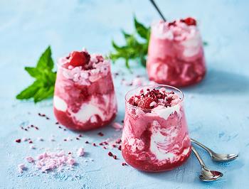 5-Minute Raspberry Parfait 