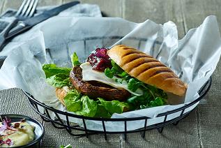 Vegan Grilled Portobello Burger