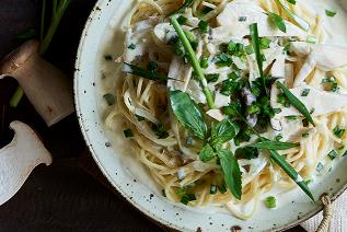 Creamy Havarti Spaghetti