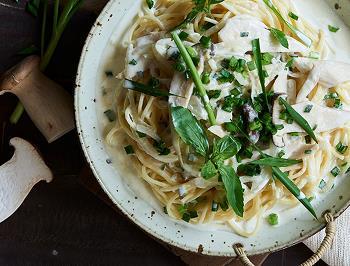 Creamy Havarti Spaghetti