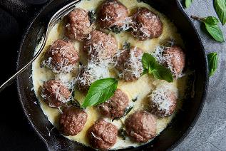 Italian Meatballs with Cream