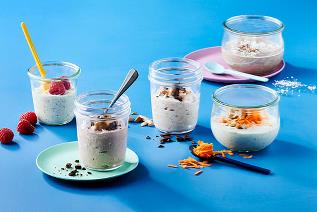 Overnight Oats - 5 Ways 