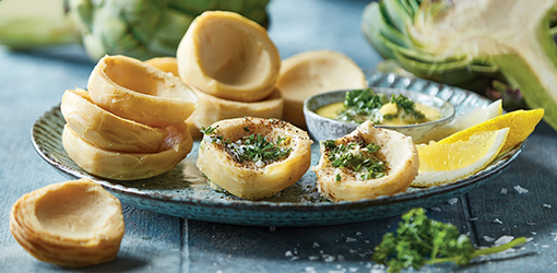 Juicy Artichoke Bottoms