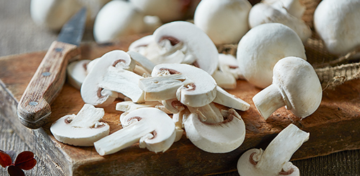 Soft Sliced Mushrooms