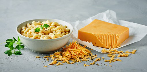 Plant-based Cheddar-style Block