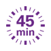 Total time: 45 minutes 