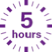 Ready in 5 hours