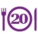 Makes app. 20 cookies